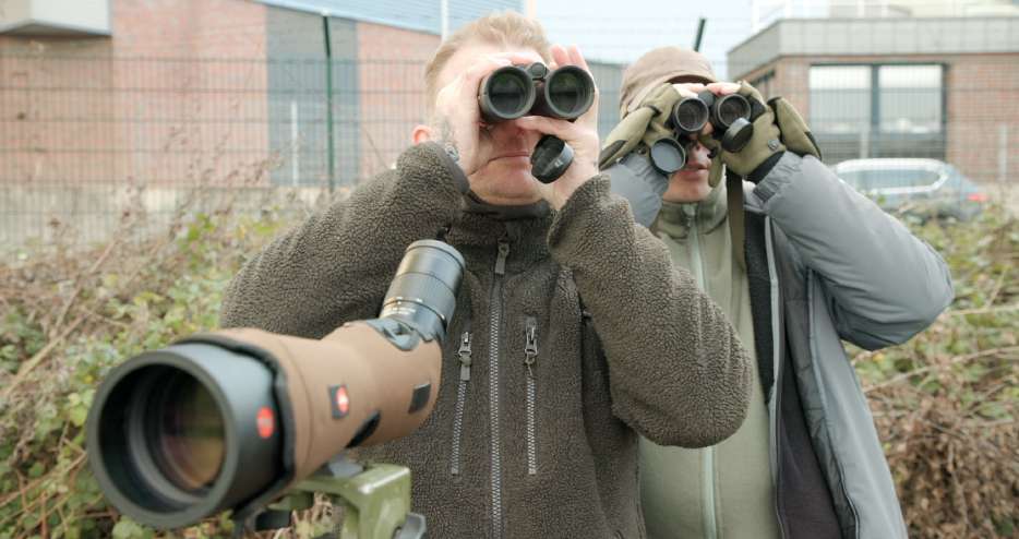 Watching People Watching Birds